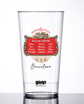 “STELLAR NIGHT” — Star-Crest Lager Parody Half Pint Cup